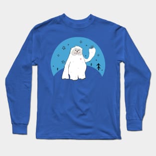 happy yeti Long Sleeve T-Shirt